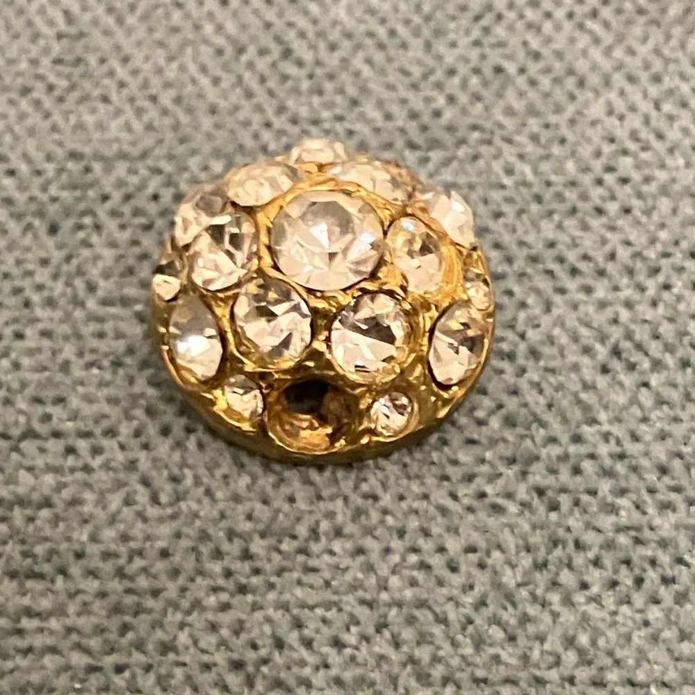 Rhinestone Button